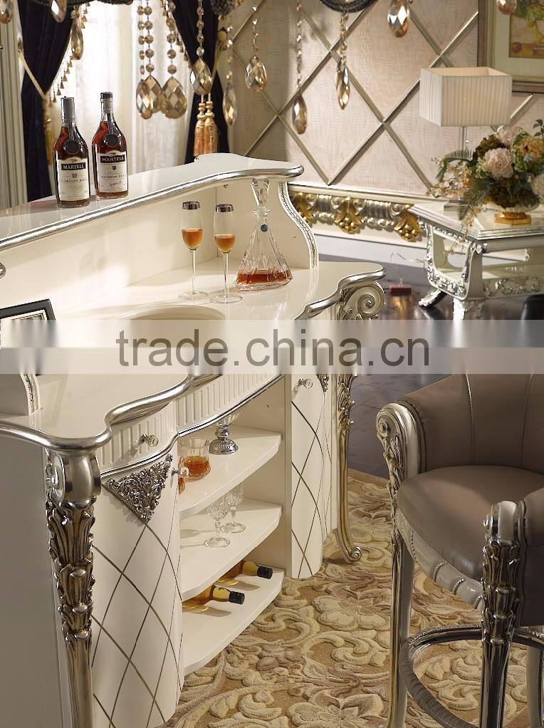 Late Georgian Style Luxury Family Private Party Bar Furniture Set, Neoclassical Style Bar Furniture Set