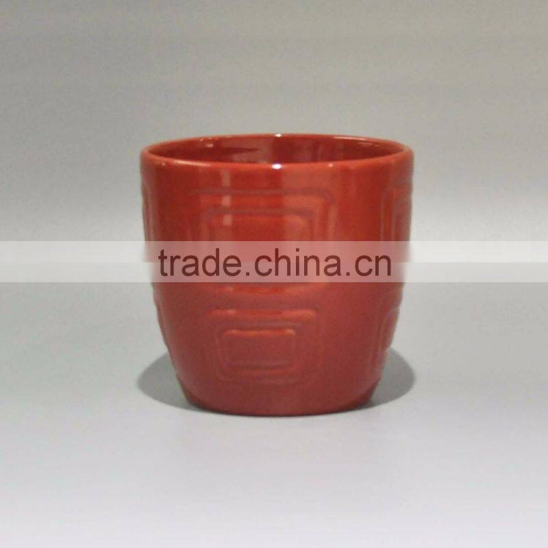 Ceramic Cheap Glazed Garden Pots For Flower