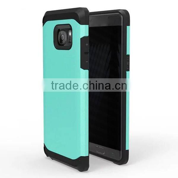 Best Selling Full Protective Shockproof Back Cover Rugged TPU + PC Combo Mobile Phone Case for Samsung Note7
