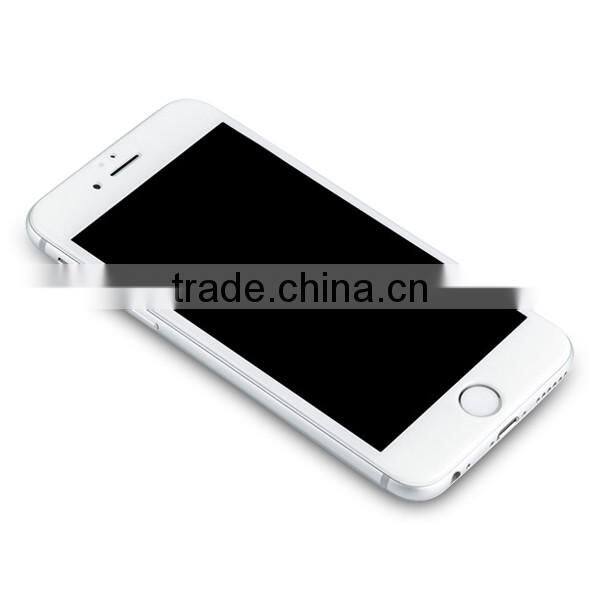 Glossy carbon fiber tempered glass screen protector for iPhone 6