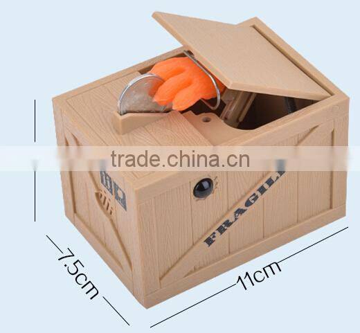 Supply creative mischief saving box / piggy bank / money box --pink