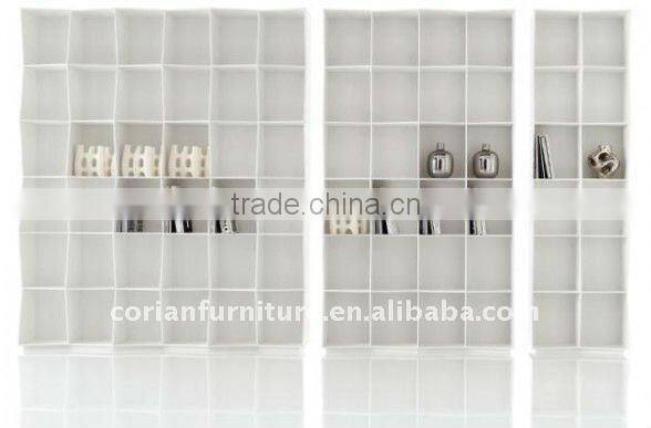 Corianfurniture Hi Macs made solid surface home bookcase