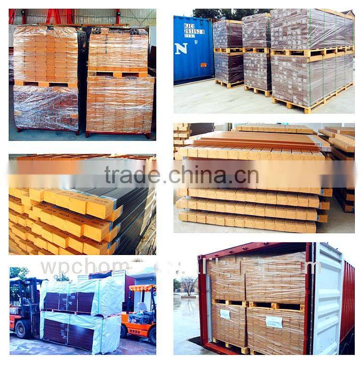 Top Quality Solid wpc eco deck, wpc crack-resistant decking, composite decking solid
