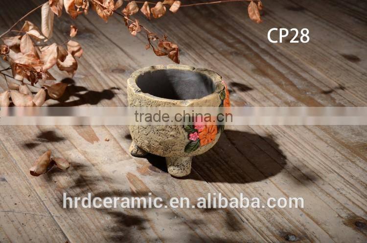 Hot sale indoor window square garden flower pot and planter