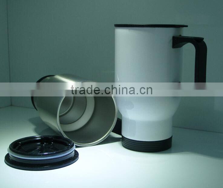 400ml design fashion model, stainless steel travel mug ,stainless steel auto mug
