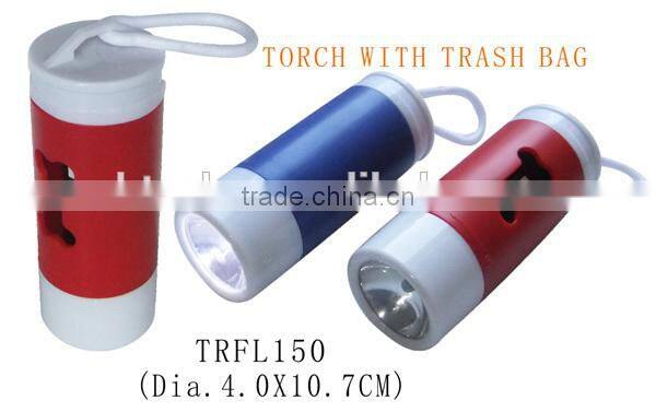 New style portable plastic mini hanging LED flashlight with handle