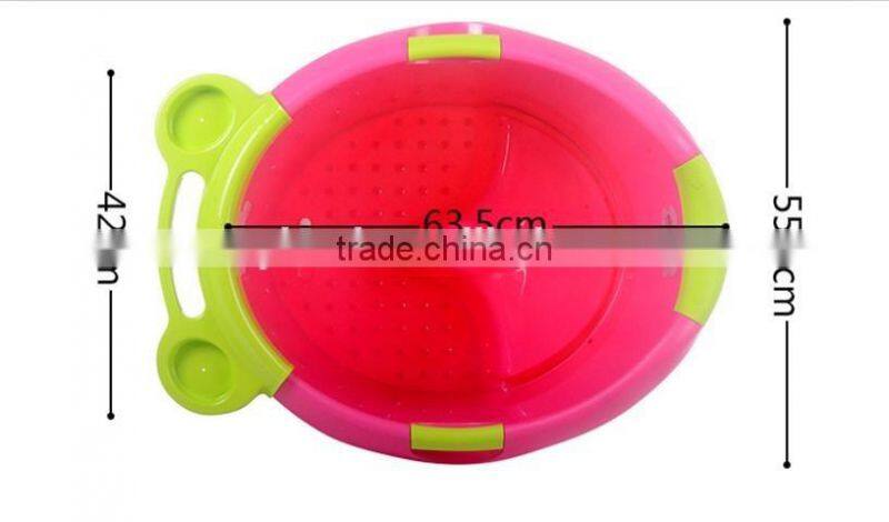 Plastic baby bath tub for 0-12 years old children