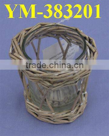 mini willow candle holder