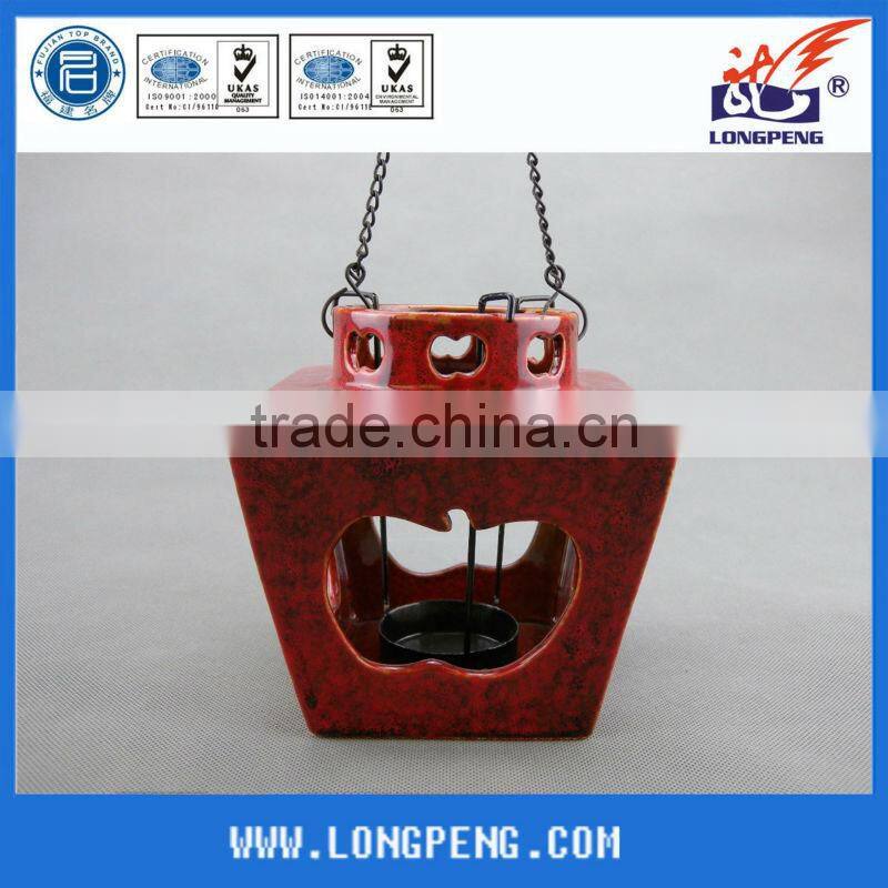 Outdoor Ceramic LED Garden Lantern