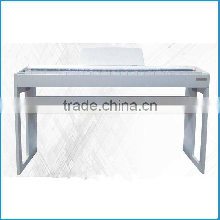 white color 88 key progressive hammer-action keyboard digital piano