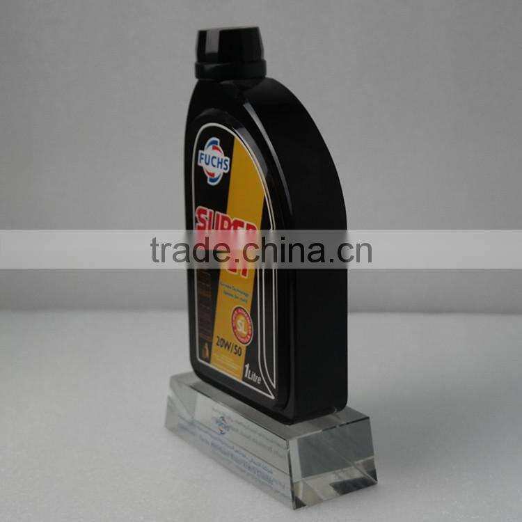 Transparent polyresin acrylic medals holder