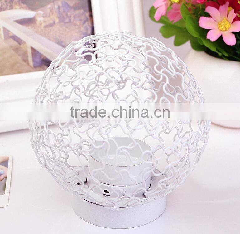 Round 2017 New style tealight candel holder lantern