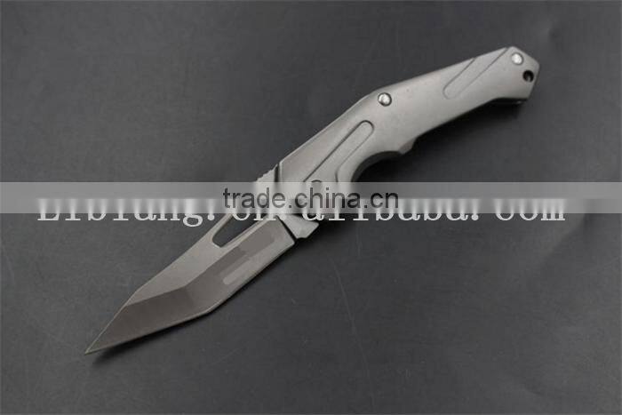 Special Gift for Men 400C Damascus Folding Knife