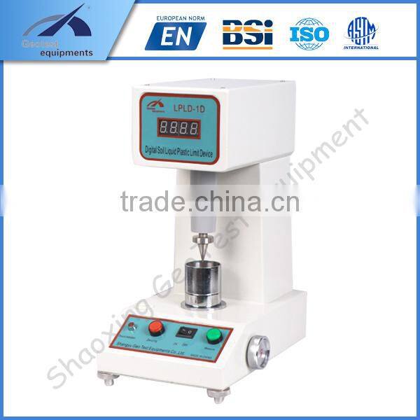 LPLD-2 Digital Liquid Plastic Limit United Device For Soil Testing