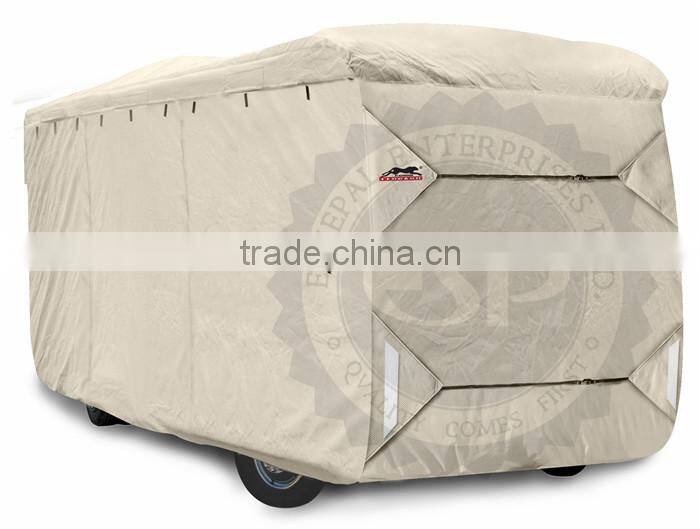 Deluxe 300D Polyester Waterproof Class A Caravan Motorhome RV Cover