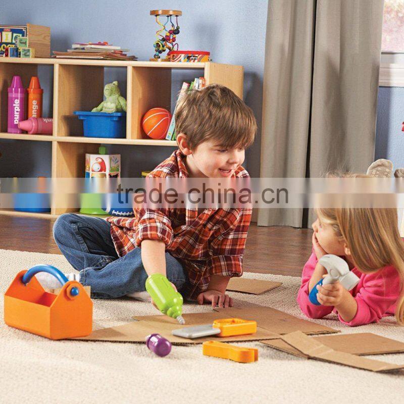 2015 new plastic hand fixing toy set for kids Learning Resources tool set fisher peice wholesale from China ICTI manufacture sup