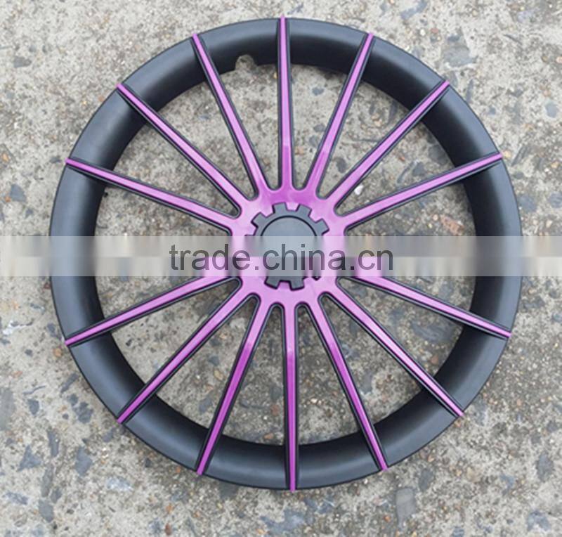 15inch Black/Violet Color Car Wheel Cover Color Wheel Cap