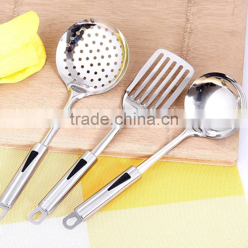 cooking tools stainless steel flexible turner long handle