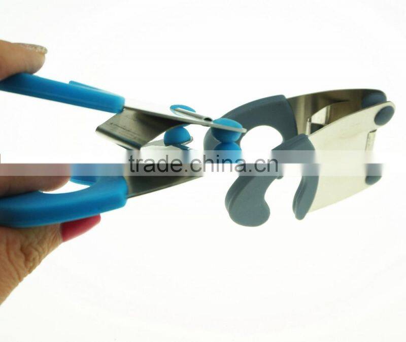 42129 silicone stainless steel pot clips