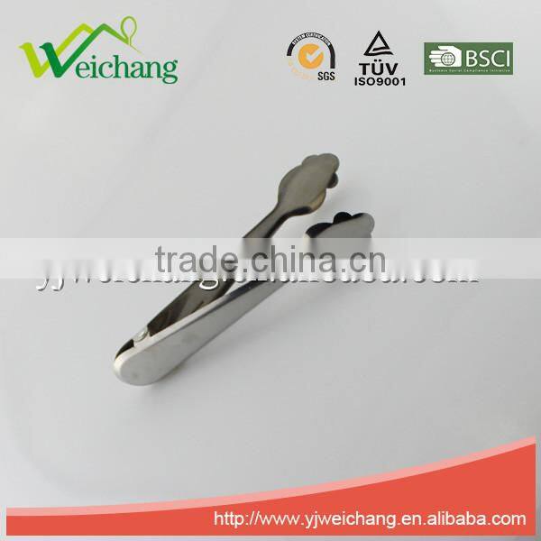WCJ519 Premium Food safety Stainless Steel Kitchen Tongs function of food tongs