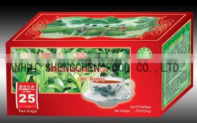 100% Natural flavor Without Chemical Chinese Organic black teabag