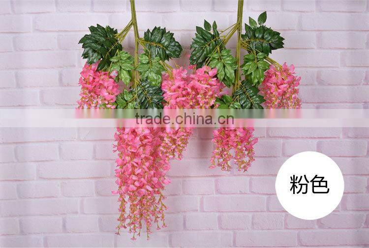 artificial fake hanging vine garland for home decoration