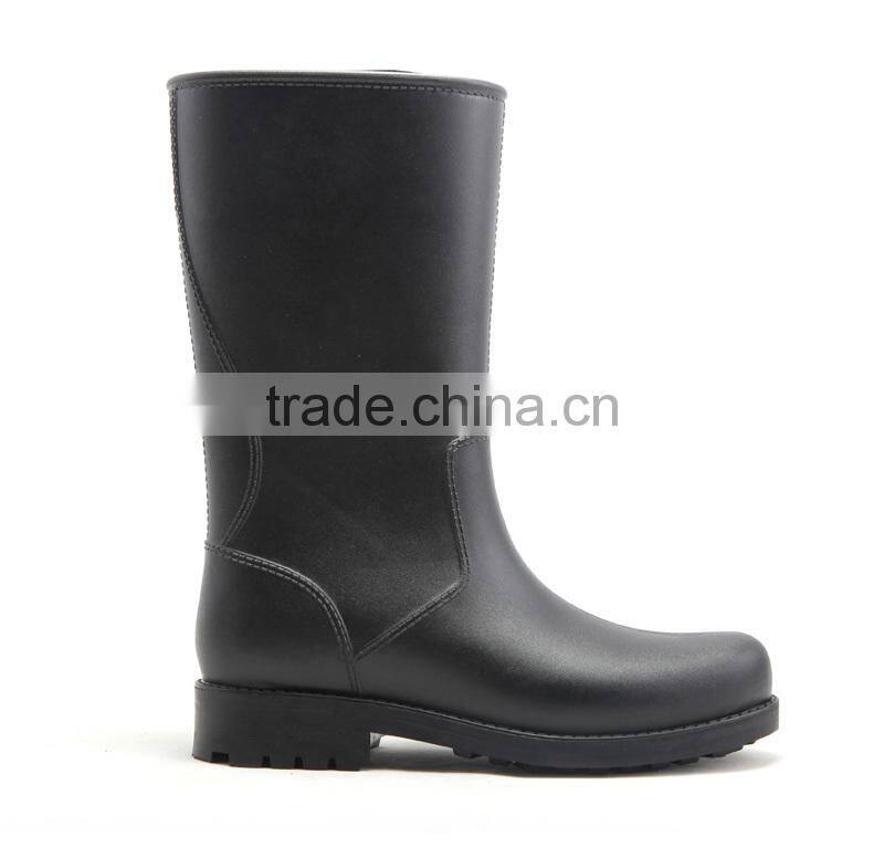 fashion pvc rain boots wellinton boots for men