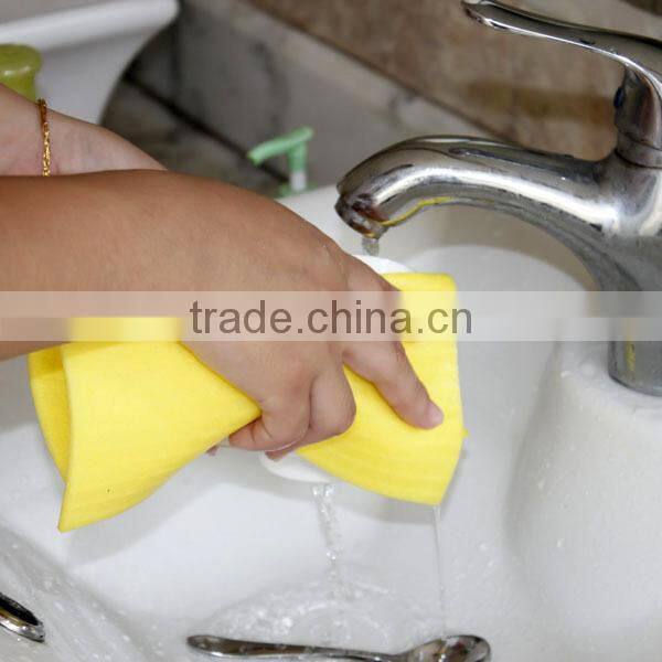 high quality high absorbent cellulose sponge cloth