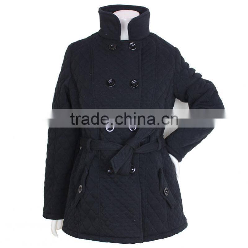 High Quality Women Wool Trench Coat Fashion Ladies Outerwear Winter Overcoat Long Coat