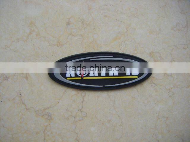 Customize silicone label rubber patch for clothing