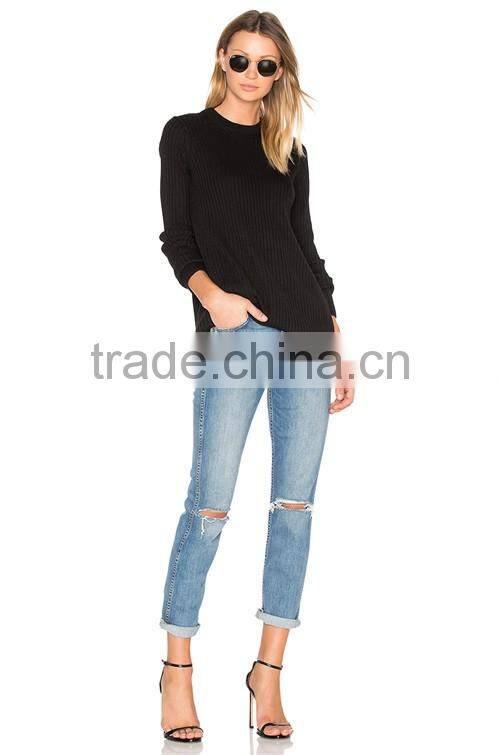 Fashion top grade style sexy girl ladies jeans kurta