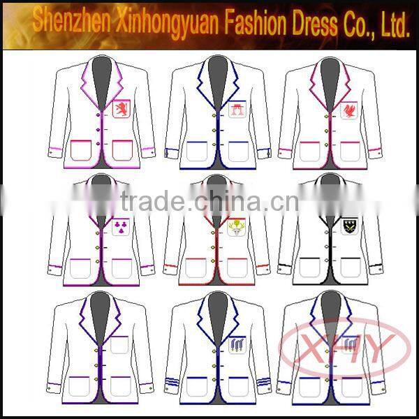 custom high quality office uniform business suit blazer school uniform