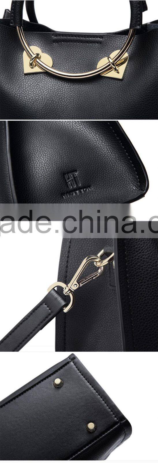 Top Selling Popular Pure Color Women Messenger Handbags High Quality Genuine Split Cow Leather Single Shoulder Bags For Ladies