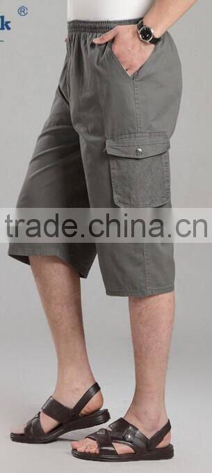 man shorts, MTM service, light gray cargo shorts