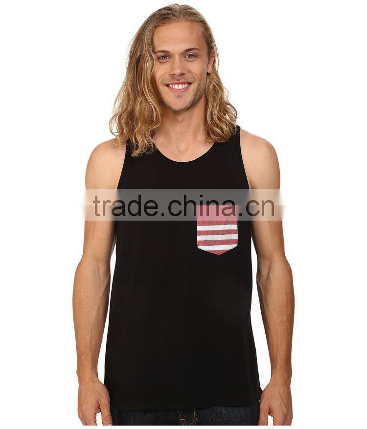 Dri fit stringer tank top custom gym stringer vest
