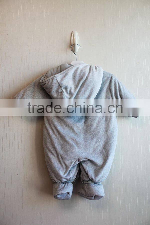 High Quality Lovely Style Baby Boy Winter Bodysuits Baby Romper