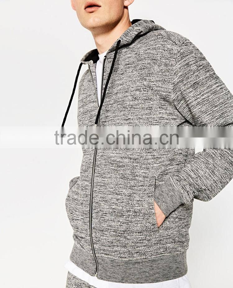 Wholesale fashion hoodies/ custom men grey hoody/bulk blank hoodies factory