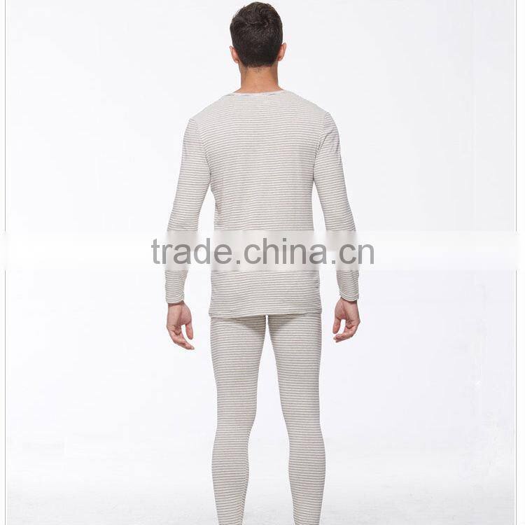 Customized Solid Long Johns Underwear Mens Thick Thermal Underwear