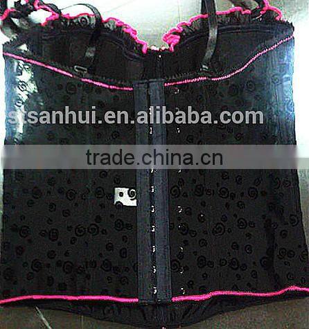 Hot sale sexy women seamless camisole underwear with bra