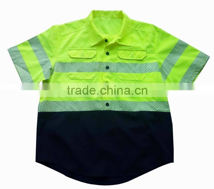 high visibility heat transfer tape EN20471 reflective shirt