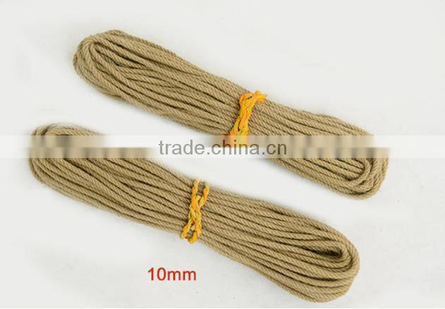 good quanlityLighting hemp rope diy rope rough rope wholesale natural jute rope