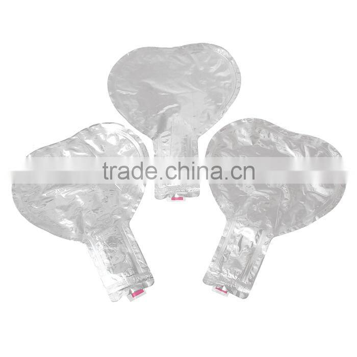Aluminium Foil Balloons Party Decoration Heart Silvery