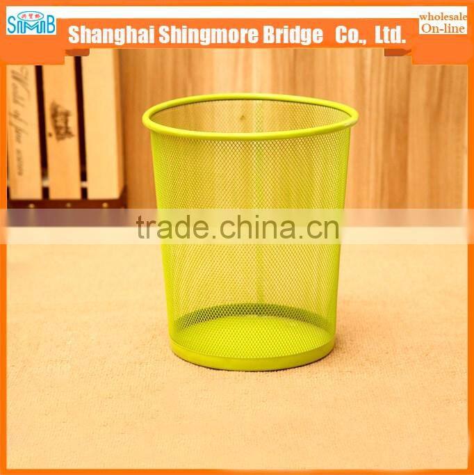 alibaba china hot sales good quality mental net trash basket for office