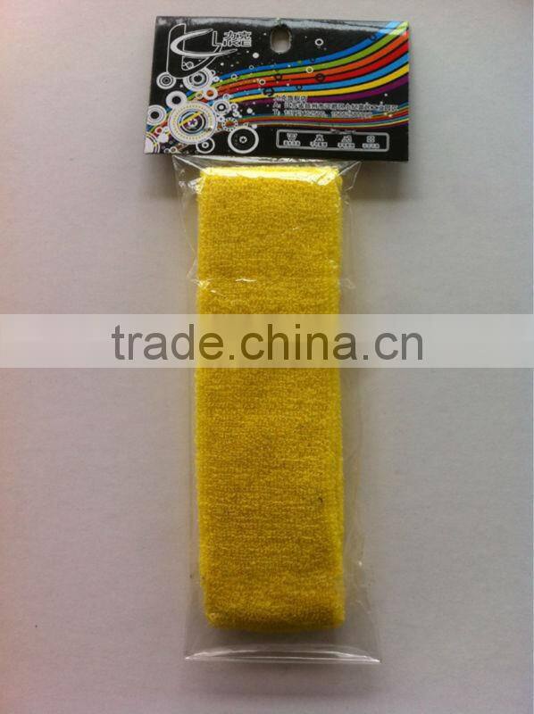 2014 Fashion Cotton Terry Sport Headband Sweat Headband