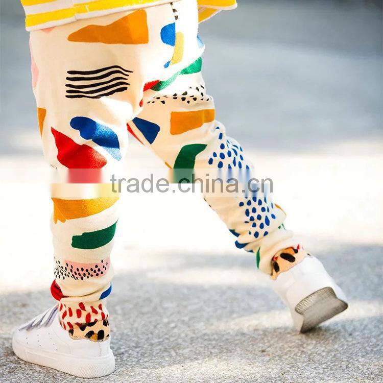 Toddler Baby Boy Girl Trousers Kids Children Harem Pants