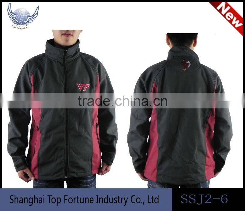 dacron winter outdoor jacket cream bonded jacket