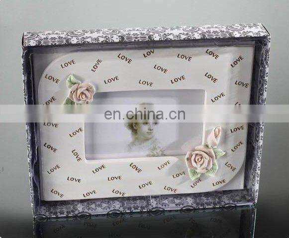 rose design Graceful signature guest book wedding gifts