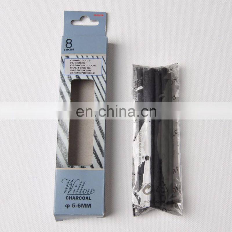 Dia. 5~6mm Artist Willow Charcoal Drawing Charcoal Sketch Charcoal