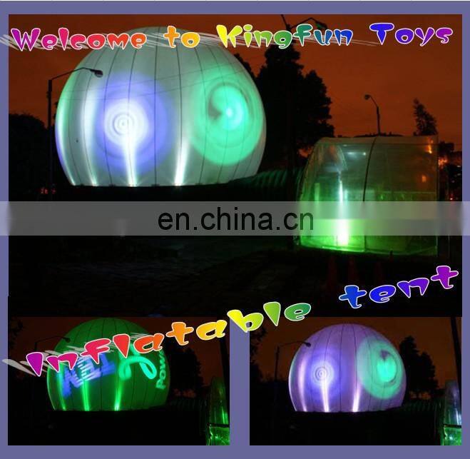 Lighting partition wall/display inflatable screen wall