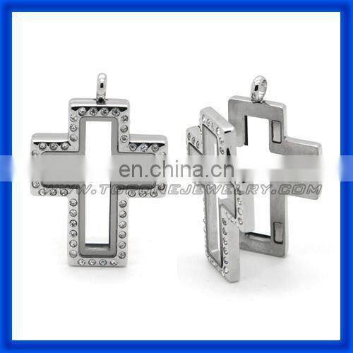 2014 jesus special stainless steel israel cross pendant best China manufacturer